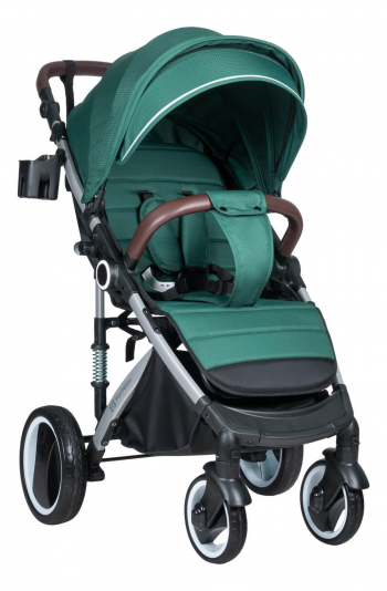 Прогулочная коляска Farfello Bino Angel Plus — Ультрамариновый зеленый