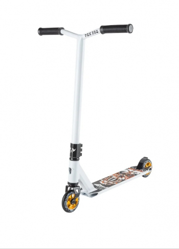 Трюковой самокат FOX PRO RAW-02 — белый