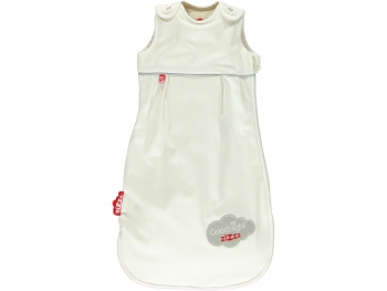 Спальный мешок Zizzz из овечьей шерсти 0-6 месяцев — Grey Cloud Red Letters