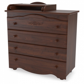 Пеленальный комод Gandilyan (Гандылян) Сильвия Люкс — Орех