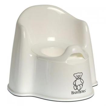 Детский горшок-кресло BabyBjorn — белый