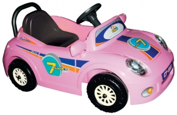 Электромобиль Chien Ti 568R Luxurious Roadster — Розовый