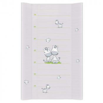 Пеленальный матрасик Ceba Baby Comfort 80 см без изголовья на кровать 125x65 см W-212 — Zebra grey