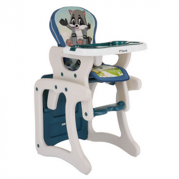 Стульчик для кормления Pituso Carlo — ЕНОТИК (Синий)