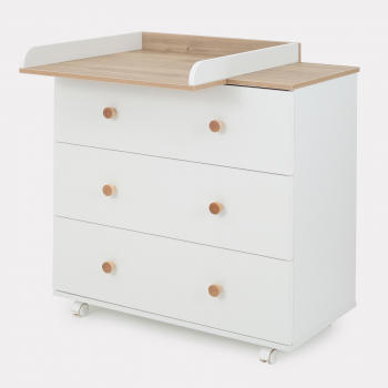 Комод RANT ELSA 3 ящ — 80 см Cloud White