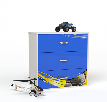 Комод ABC-KING CHAMPION — синий