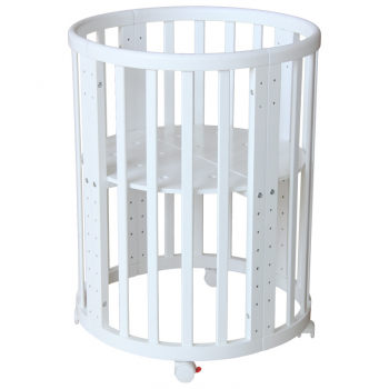 Детская кроватка Polini Simple 910 — Белый