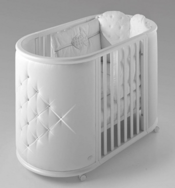 Колыбель-кровать Bambolina Perla — Белый