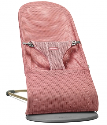 Детский шезлонг BabyBjorn Bliss Mesh — Темно-розовый