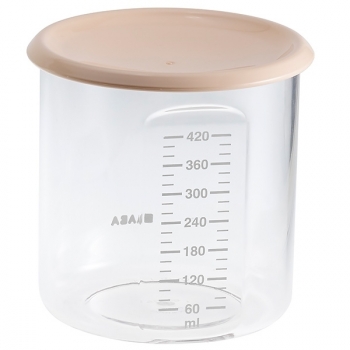 Контейнер для хранение продуктов Beaba Maxi+ Portion (500 мл) — Nude