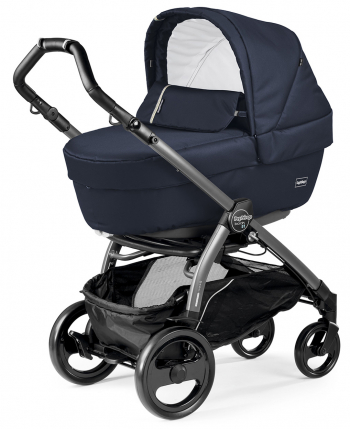 Коляска для новорожденных Peg Perego Book 51 Elite (шасси White/Black) — Class Navy