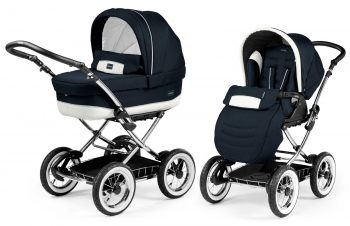 Коляска 2 в 1 Peg Perego Culla Elite Chrome + Seggiolino Giro