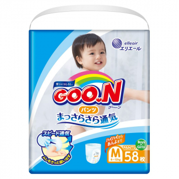 Подгузники-трусики Goon 6-12 кг 58 шт. (М)