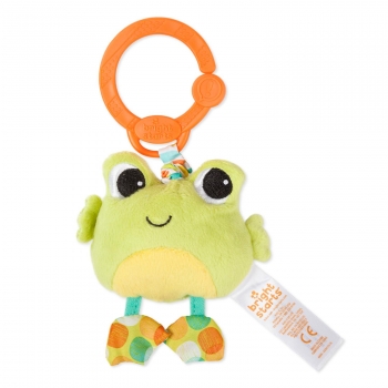 Развивающая игрушка Bright Starts "Дрожащий дружок" — Лягушка New
