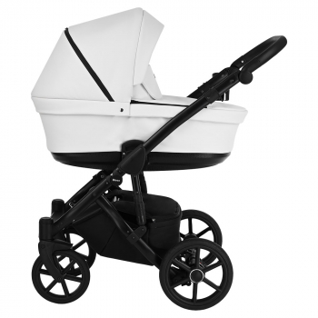 Коляска 2 в 1 PITUSO Moon Кожа — White