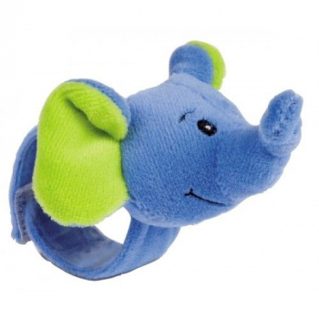 Погремушка на ручку Canpol арт. 68/005, 0+ — слонёнок, цвет: синий