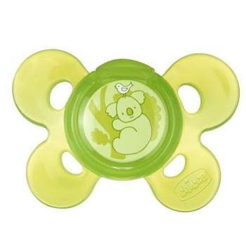 Пустышка Chicco Physio Comfort, 1 шт., 12 мес.+, силикон —  коала, 310410125