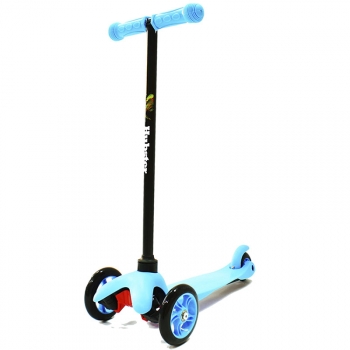 Трехколесный самокат Hubster Mini — синий