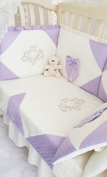 Комплект постельного белья Eco Line Alicia — Сиреневый