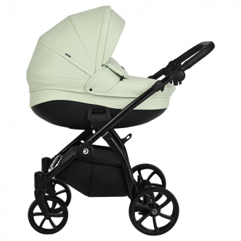 Коляска 3 в 1 Tutis Nanni Кожа (2023) — Кожа Pistachio