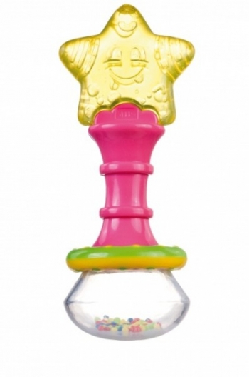 Прорезыватель водный охлаждающий Canpol "Волшебная палочка" арт. 2/228, 0+ мес. — розовый