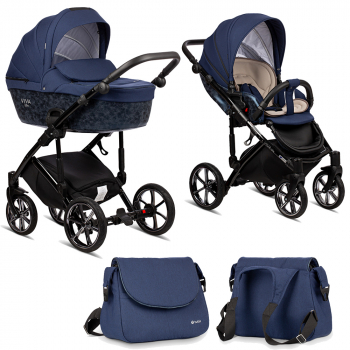 Коляска 2 в 1 Tutis Viva Life Majestic — Sapphire