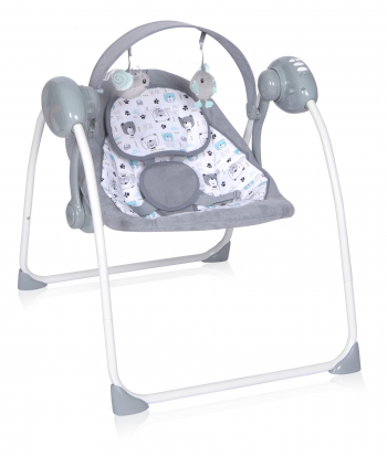 Электрокачели LORELLI Portofino — Серый / Gray 1901