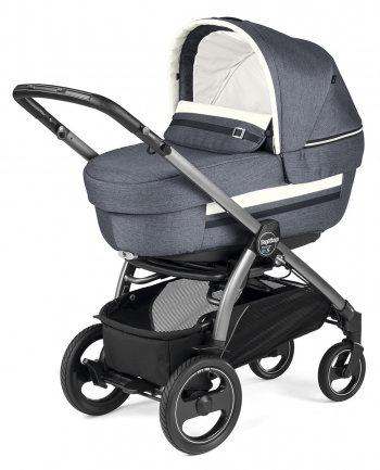 Коляска для новорожденных Peg Perego Book 51 S Elite (шасси White/Black) — Luxe Mirage