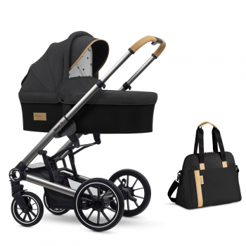 Коляска для новорожденных Esspero Tour S + сумка — Onyx