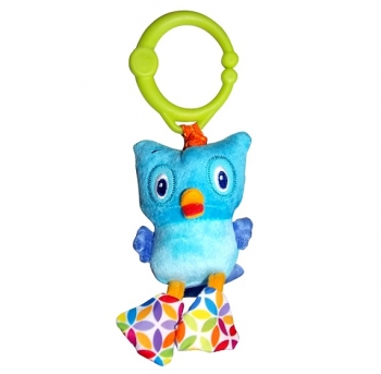 Развивающая игрушка Bright Starts "Дрожащий дружок" — Сова