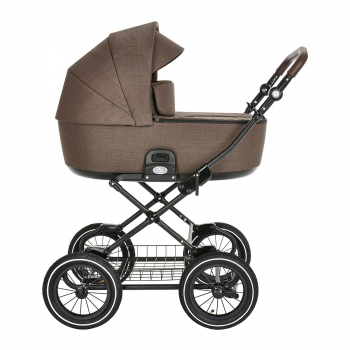 Коляска для новорожденных Roan Bass Next Classic, d12 — Mocca