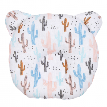 Подушки для малыша Amarobaby анатомическая техас — белый