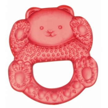 Прорезыватель водный охлаждающий Canpol "Медвежонок" арт. 2/204, 0+ мес. — красный