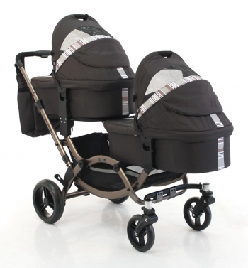 Коляска для двойни FD-Design Zoom — havanna