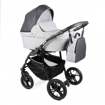 Коляска 2в1 Alis ORION — т.серый+св.серый
