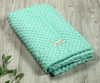 Плед Amarobaby 87х100 Tender Feeling — мята