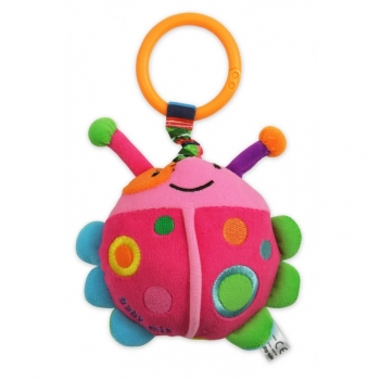 Игрушка-подвеска Baby Mix — Розовая божья коровка