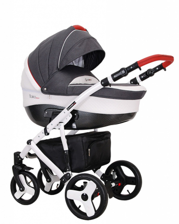 Коляска 3 в 1 Coletto Florino carbon — FC-02