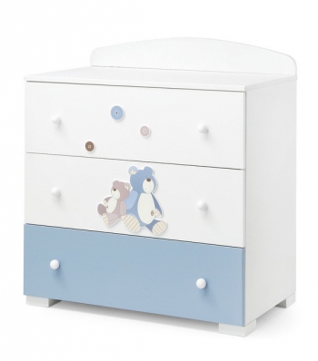 Тумба Erbesi Lilo Gio — белый-голубой