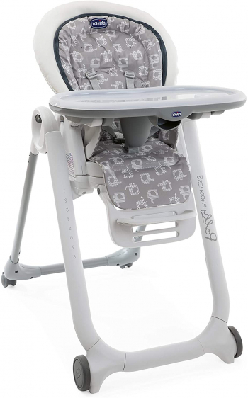 Стульчик для кормления Chicco Polly Progres 5 — Light Grey