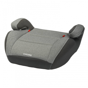 Автокресло-бустер AIBAO CROSS, группа 3 — серый-т.серый