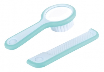 Щетка с зеркалом и расческа Bebe Confort — голубой