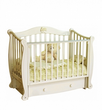 Детская кроватка Красная звезда (Можга) Валерия С 707 (маятник) — слоновая кость