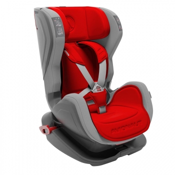Автокресло Avionaut GLIDER — Красный/база Серая