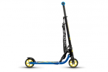 Самокат SCOOL flax 8.1 — Сине-желтый