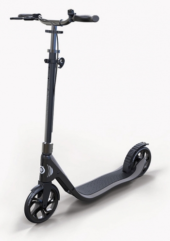 Самокат Globber ONE NL 205 DELUXE — Черно-серый