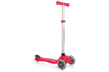 Самокат GLOBBER PRIMO STARLIGHT — Красный