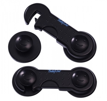 Защита для шкафчиков BabyOno (2шт.) — Черный