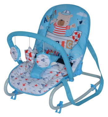 Шезлонг LORELLI Top Relax — Синий / Blue Sailor 1923