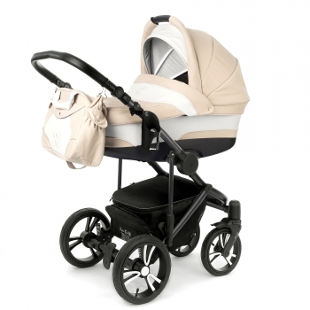 Коляска для новорожденных Esspero Magic Pro (шасси Graphite) — Khakki Lux